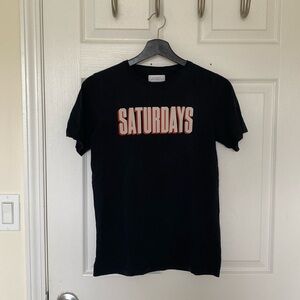 Saturdays NYC Black T Shirt
